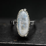 Enchanting Moonstone Ring Handcrafted Sterling Silver