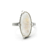 Enchanting Moonstone Ring Handcrafted Sterling Silver