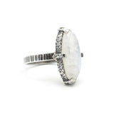 Enchanting Moonstone Ring Handcrafted Sterling Silver