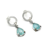 Stunning Blue Kyanite Teardrop Earrings