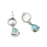 Stunning Blue Kyanite Teardrop Earrings