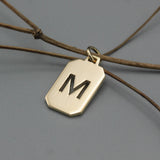 Alphabet letters, Personalized name pandant with 14 k gold, Alphabet Pendant Charm