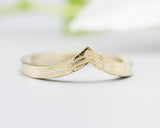 14k gold crown design ring with wood texture band, gold ring, gold wedding, Engagement Ring, promise ring, wedding ring