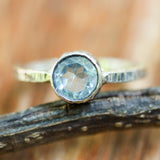blue topaz gemstone ring, gemstone ring, Swiss topaz ring, June birthstone ring, birthstone jewelry