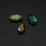 Black opal, opal gemstone, natural black opal, natural opal, opal, jewelry, ring, necklace, bracelet, pendant, Jewelry Making Supply - Metal Studio Jewelry